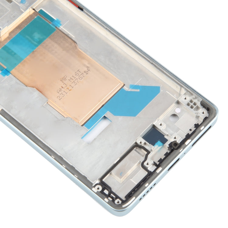 For Xiaomi Poco F5 Original Front Housing LCD Frame Bezel Plate (Blue)