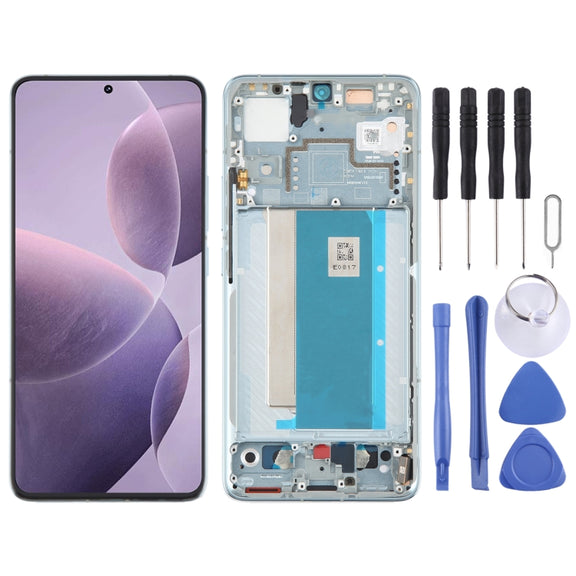 For Xiaomi Redmi K70 Pro Original AMOLED Material LCD Screen Digitizer Full Assembly with Frame (Green)