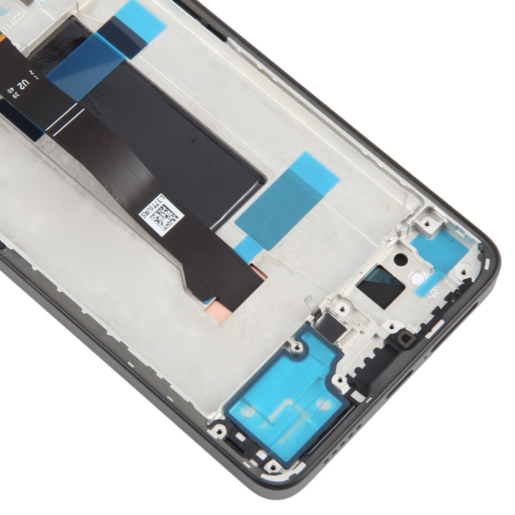 For Xiaomi Poco X6 Original AMOLED Material LCD Screen Digitizer Full Assembly with Frame (Black)