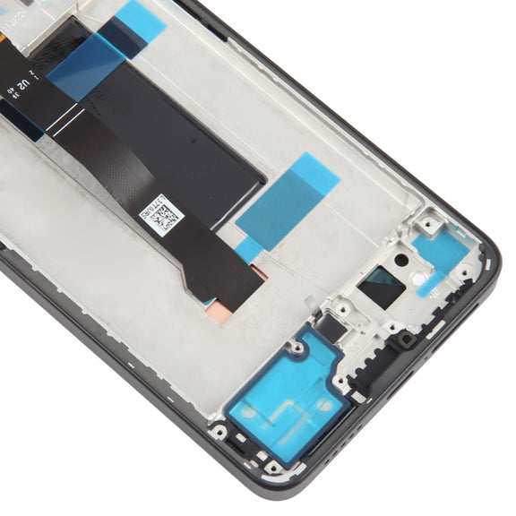 For Xiaomi Poco X6 Original AMOLED Material LCD Screen Digitizer Full Assembly with Frame (Black)
