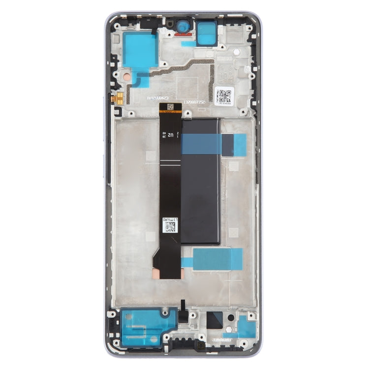 For Xiaomi Poco X6 Original AMOLED Material LCD Screen Digitizer Full Assembly with Frame (Purple)