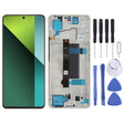 For Xiaomi Poco X6 Original AMOLED Material LCD Screen Digitizer Full Assembly with Frame (White) - LCD Screen by PMC TechLife | Online Shopping South Africa | PMC TechLife