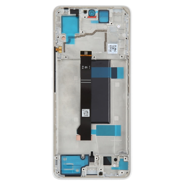 For Xiaomi Poco X6 Original AMOLED Material LCD Screen Digitizer Full Assembly with Frame (White)