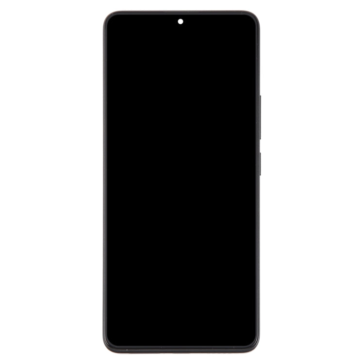 For Xiaomi Redmi Note 13 Pro 5G Original AMOLED Material LCD Screen Digitizer Full Assembly with Frame (Black)