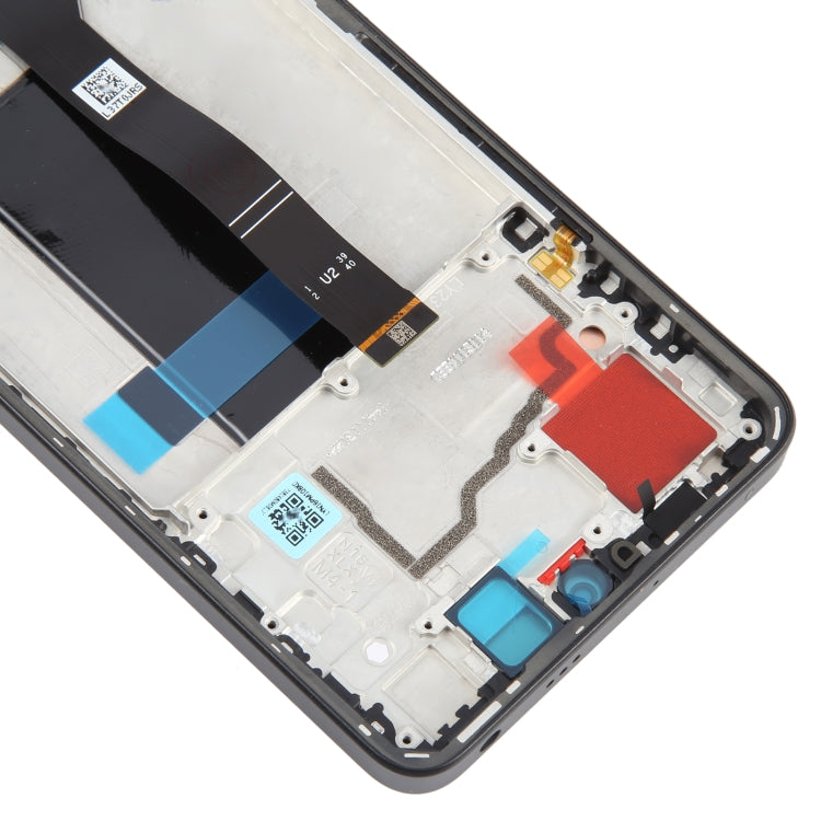 For Xiaomi Redmi Note 13 Pro 5G Original AMOLED Material LCD Screen Digitizer Full Assembly with Frame (Black)