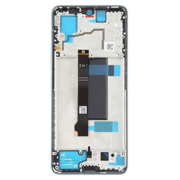 For Xiaomi Redmi Note 13 Pro 5G Original AMOLED Material LCD Screen Digitizer Full Assembly with Frame (Blue)