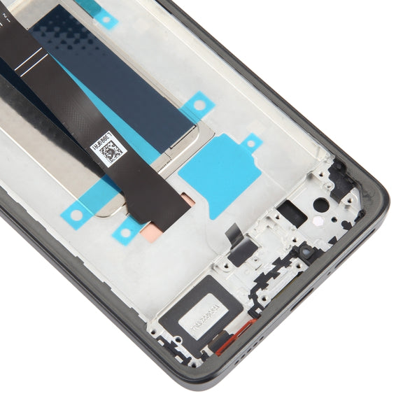 For Xiaomi Redmi Note 13 Pro+ Original AMOLED Material LCD Screen Digitizer Full Assembly with Frame (Black)