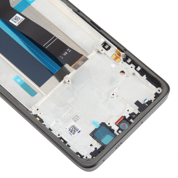 For Xiaomi Redmi Note 13 Pro+ Original AMOLED Material LCD Screen Digitizer Full Assembly with Frame (Black)