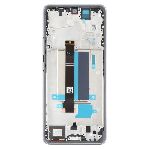 For Xiaomi Redmi Note 13 Pro+ Original AMOLED Material LCD Screen Digitizer Full Assembly with Frame (Purple)