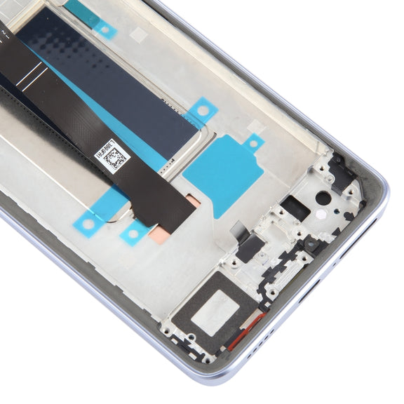 For Xiaomi Redmi Note 13 Pro+ Original AMOLED Material LCD Screen Digitizer Full Assembly with Frame (Purple)