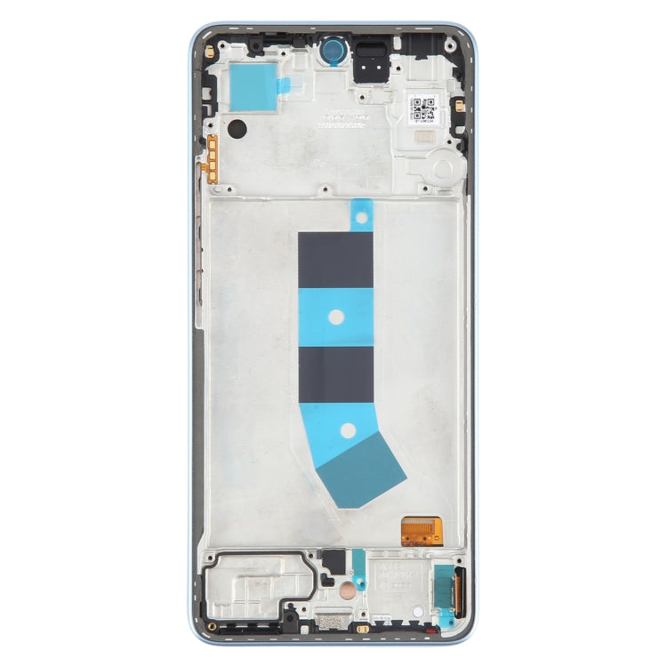 For Xiaomi Redmi Note 13 4G Original AMOLED Material LCD Screen Digitizer Full Assembly with Frame (Blue)