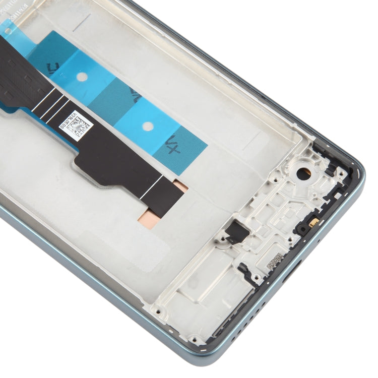 For Xiaomi Redmi Note 13 Pro 4G Original AMOLED Material LCD Screen Digitizer Full Assembly with Frame (Blue)