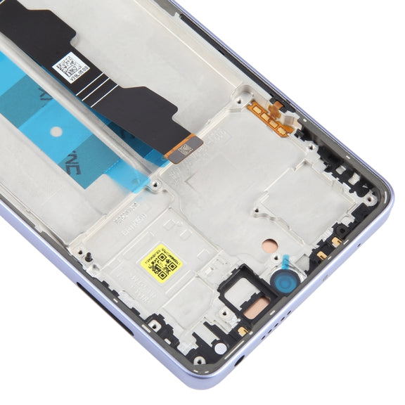 For Xiaomi Redmi Note 13 Pro 4G Original AMOLED Material LCD Screen Digitizer Full Assembly with Frame (Purple)