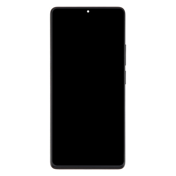 For Xiaomi Poco M6 Pro 4G Original AMOLED Material LCD Screen Digitizer Full Assembly with Frame (Black)