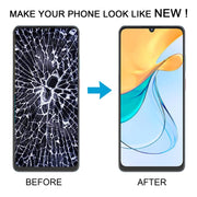 For ZTE Blade V50 Vita 8550 LCD Screen with Digitizer Full Assembly (Black)