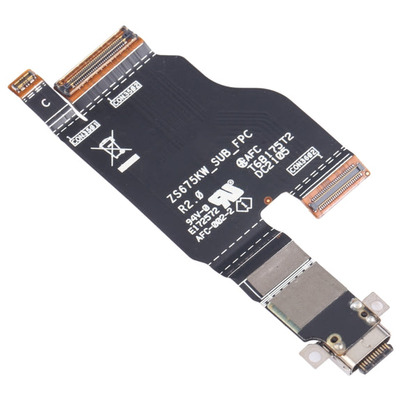 For Asus Smartphone for Snapdragon Insiders ZS675KW Charging Port Flex Cable