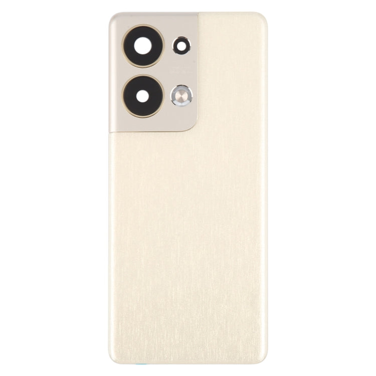 For OPPO Reno9 Pro+ Original Battery Back Cover with Camera Lens Cover(Gold)