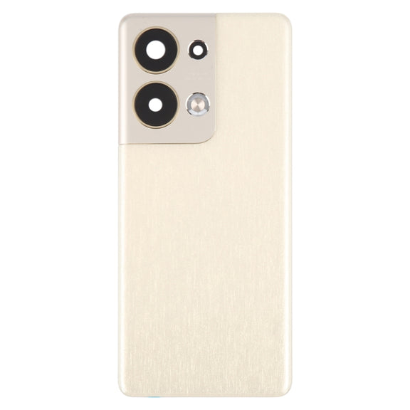 For OPPO Reno9 Pro+ Original Battery Back Cover with Camera Lens Cover(Gold)