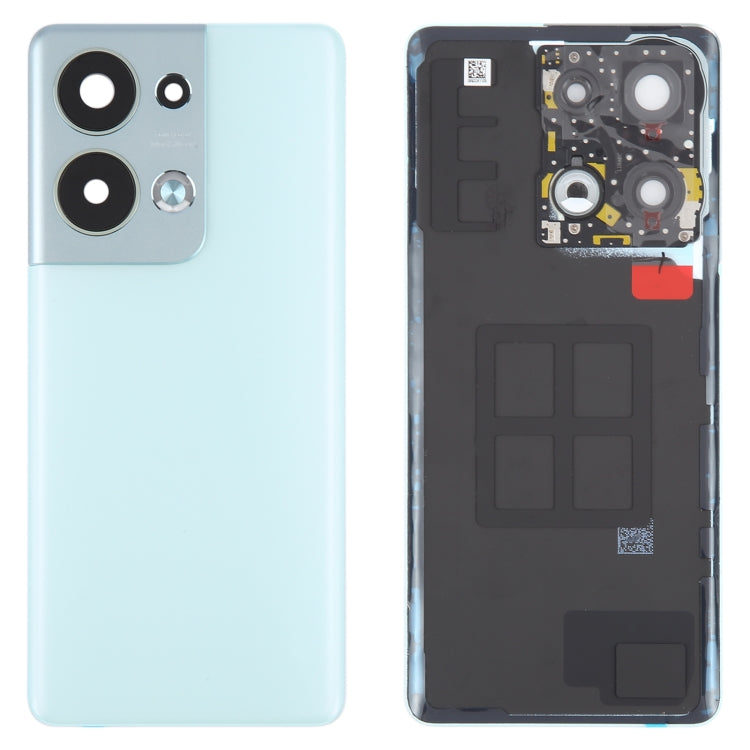For OPPO Reno9 Pro+ Original Battery Back Cover with Camera Lens Cover(Blue)