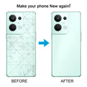 For OPPO Reno9 Pro+ Original Battery Back Cover with Camera Lens Cover(Gold)