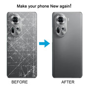 For OPPO Reno11 5G Original Battery Back Cover with Camera Lens Cover(Grey)