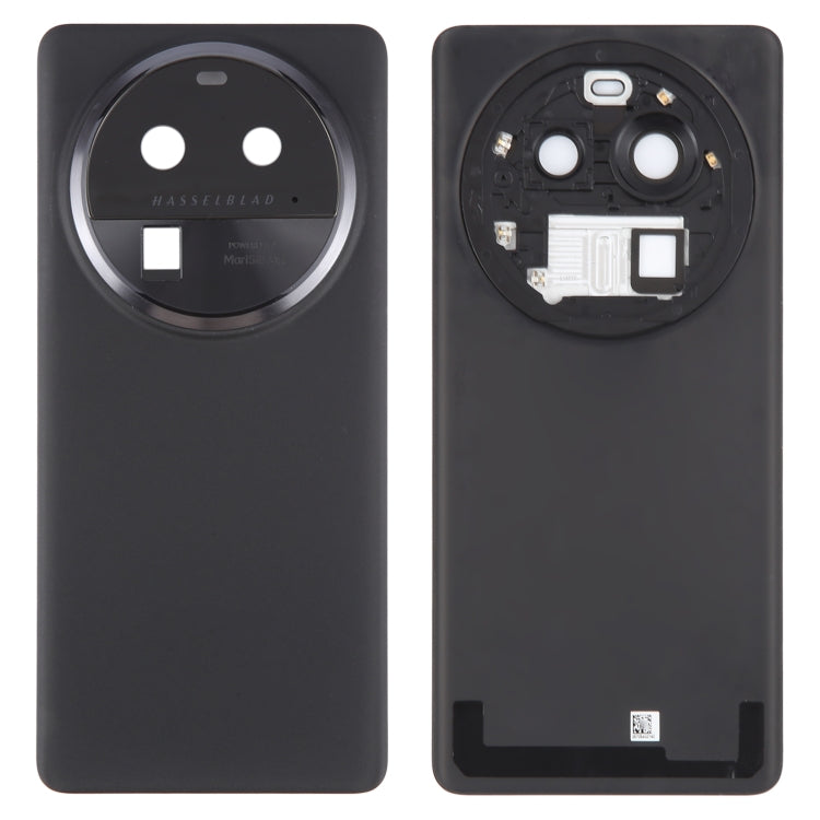 For OPPO Find X6 Pro Original Battery Back Cover with Camera Lens Cover(Black)