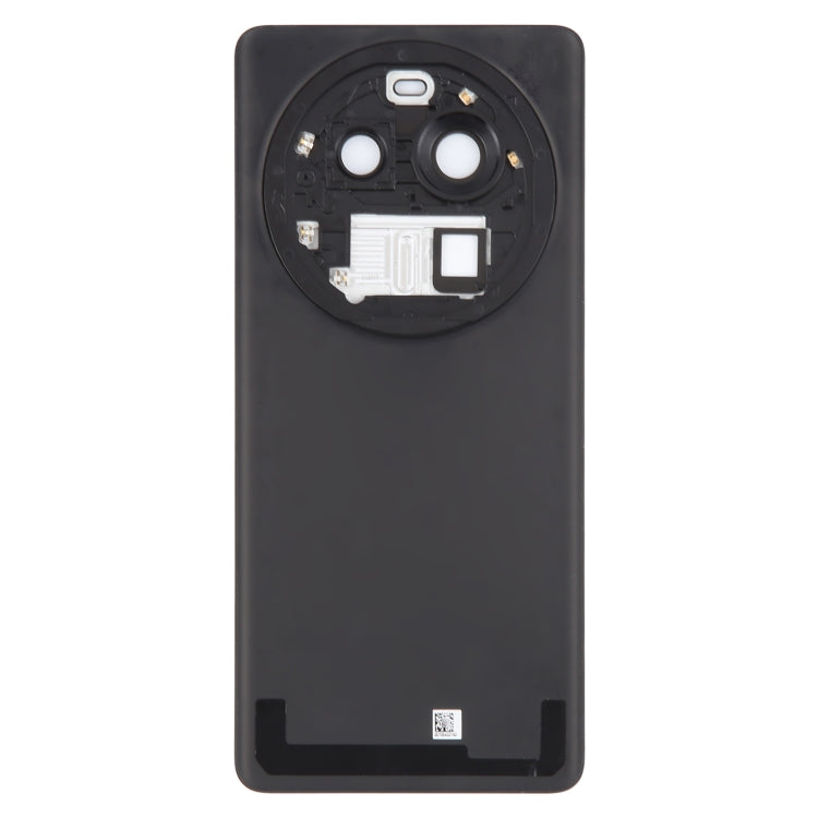 For OPPO Find X6 Pro Original Battery Back Cover with Camera Lens Cover(Black)