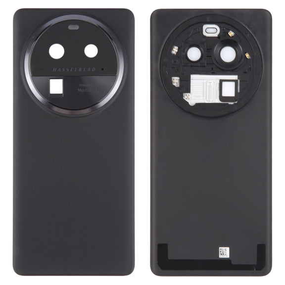 For OPPO Find X6 Pro Original Battery Back Cover with Camera Lens Cover(Black)