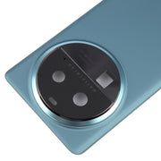 For OPPO Find X6 Pro Original Battery Back Cover with Camera Lens Cover(Blue)