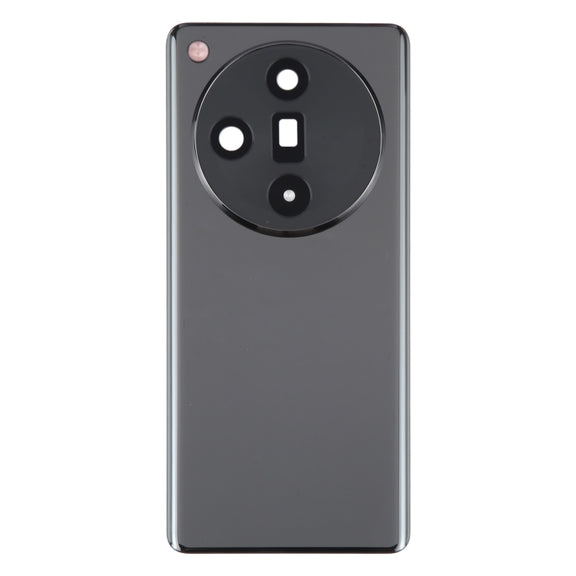 For OPPO Find X7 Original Battery Back Cover with Camera Lens Cover(Black)