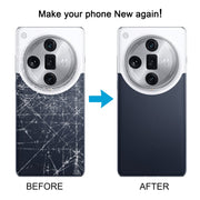 For OPPO Find X7 Original Battery Back Cover with Camera Lens Cover(Blue)