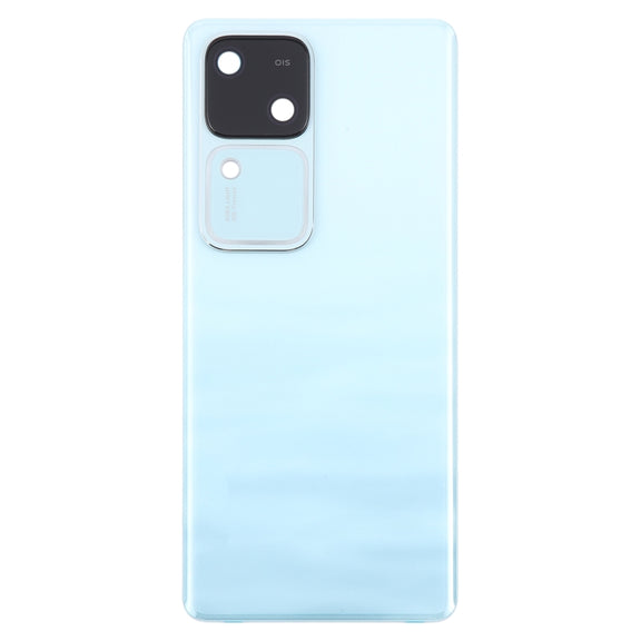 For vivo V30 Battery Back Cover with Camera Lens Cover(Blue)