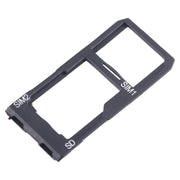 For Sony Xperia 5 II Original SIM Card Tray + SIM / Micro SD Card Tray (Black)