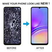 For Samsung Galaxy A05 SM-A055F Original LCD Screen Digitizer Full Assembly with Frame (Black)