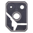 For Tecno Pova 6 Original Rear Camera Frame (Black) - Camera Parts by PMC TechLife | Online Shopping South Africa | PMC TechLife | Buy Now Pay Later Mobicred