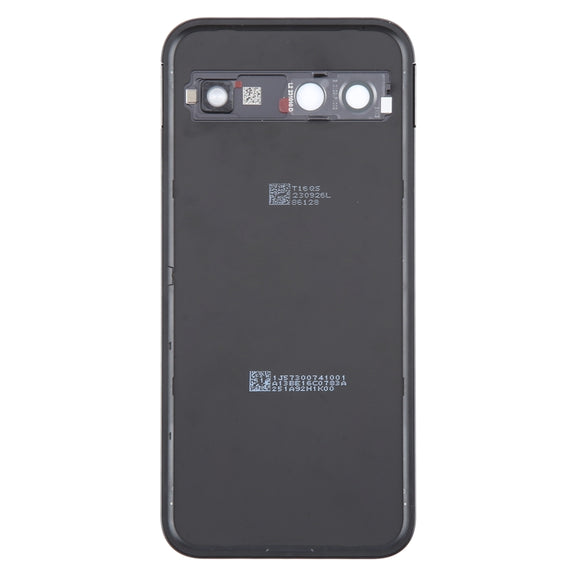 For Google Pixel 8a Original Battery Back Cover with Camera Lens Cover(Black)