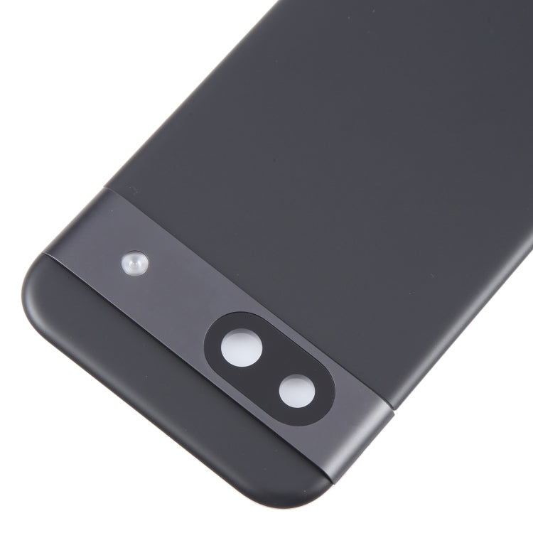 For Google Pixel 8a Original Battery Back Cover with Camera Lens Cover(Black)