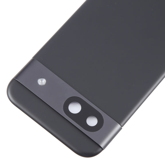 For Google Pixel 8a Original Battery Back Cover with Camera Lens Cover(Black)