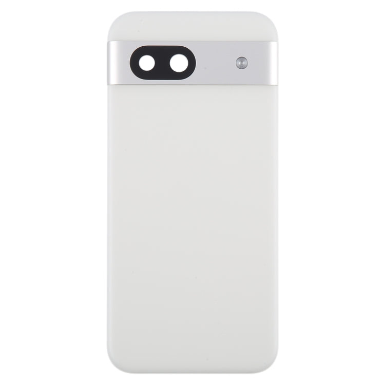 For Google Pixel 8a Original Battery Back Cover with Camera Lens Cover(Silver)