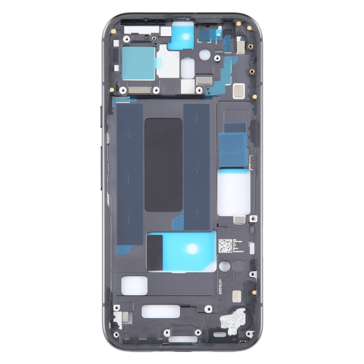 For Google Pixel 8a Original Middle Frame Bezel Plate (Black)