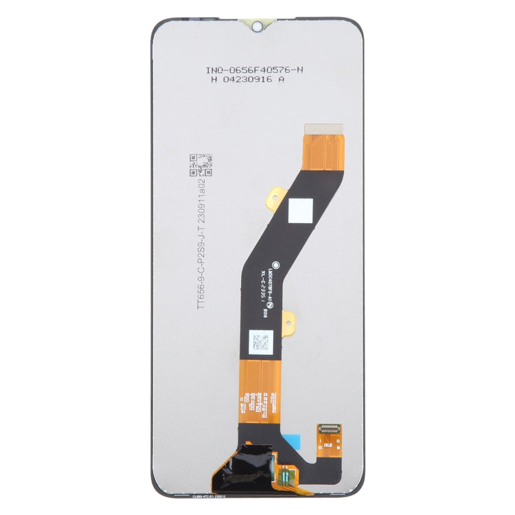 For ZTE Blade A34 LCD Screen with Digitizer Full Assembly (Black)