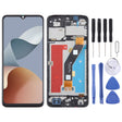 For ZTE Blade A54 LCD Screen Digitizer Full Assembly with Frame (Black) - For ZTE by PMC TechLife | Online Shopping South Africa | PMC TechLife | Buy Now Pay Later Mobicred