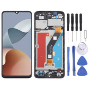 For ZTE Blade A54 LCD Screen Digitizer Full Assembly with Frame (Black)