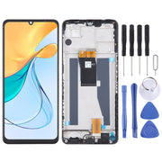 For ZTE Blade V50 Vita 8550 LCD Screen Digitizer Full Assembly with Frame (Black)