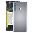 For HTC Desire 20 Pro Original Battery Back Cover(Black) - Back Cover by PMC TechLife | Online Shopping South Africa | PMC TechLife | Buy Now Pay Later Mobicred