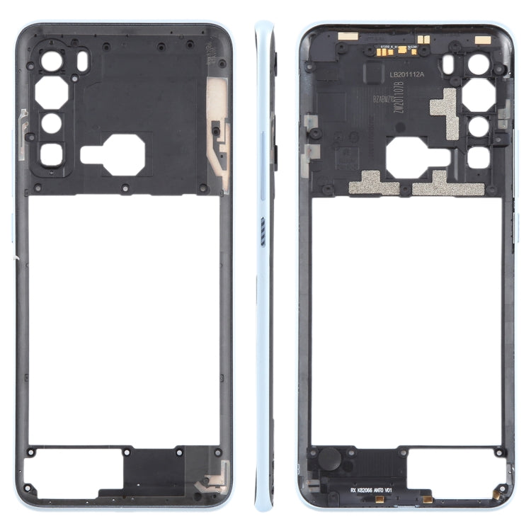 For HTC U20 5G Original Middle Frame Bezel Plate (White)
