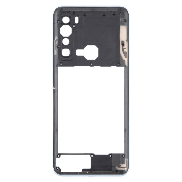 For HTC U20 5G Original Middle Frame Bezel Plate (White)
