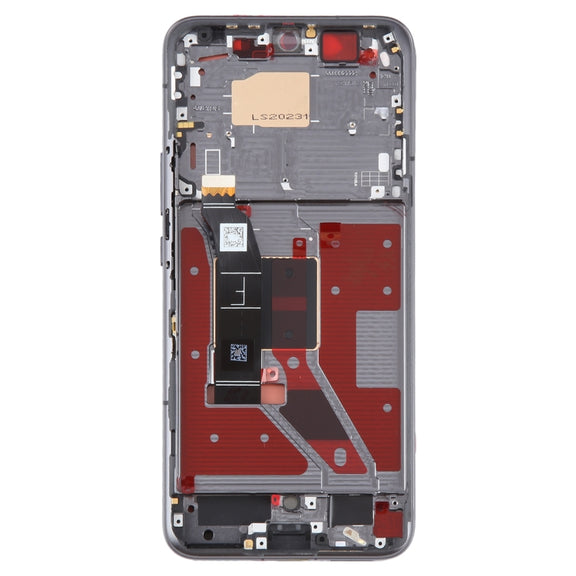 For Honor Magic6 Original LCD Screen Digitizer Full Assembly with Frame (Grey)