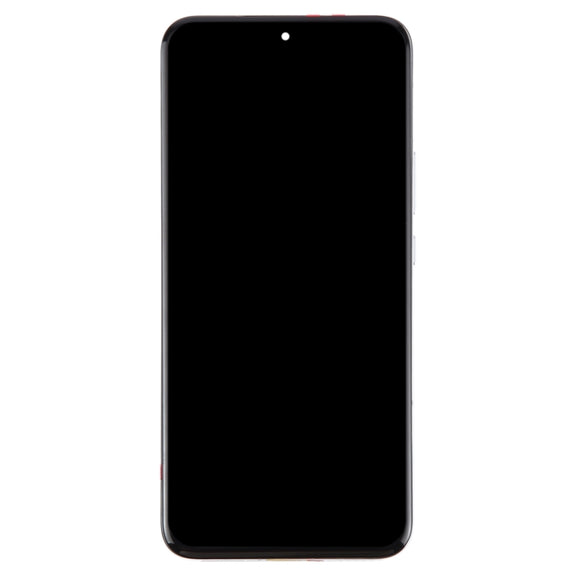 For Honor Magic6 Original LCD Screen Digitizer Full Assembly with Frame (Silver)
