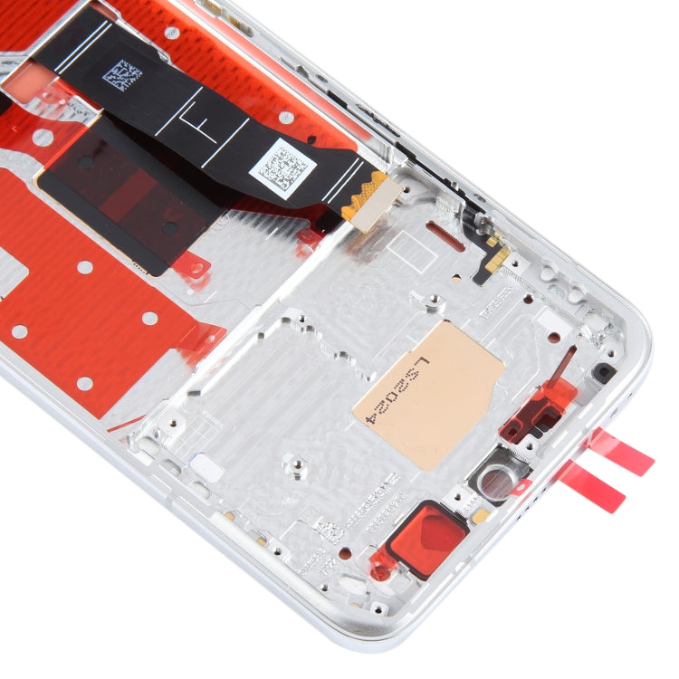 For Honor Magic6 Original LCD Screen Digitizer Full Assembly with Frame (Silver)
